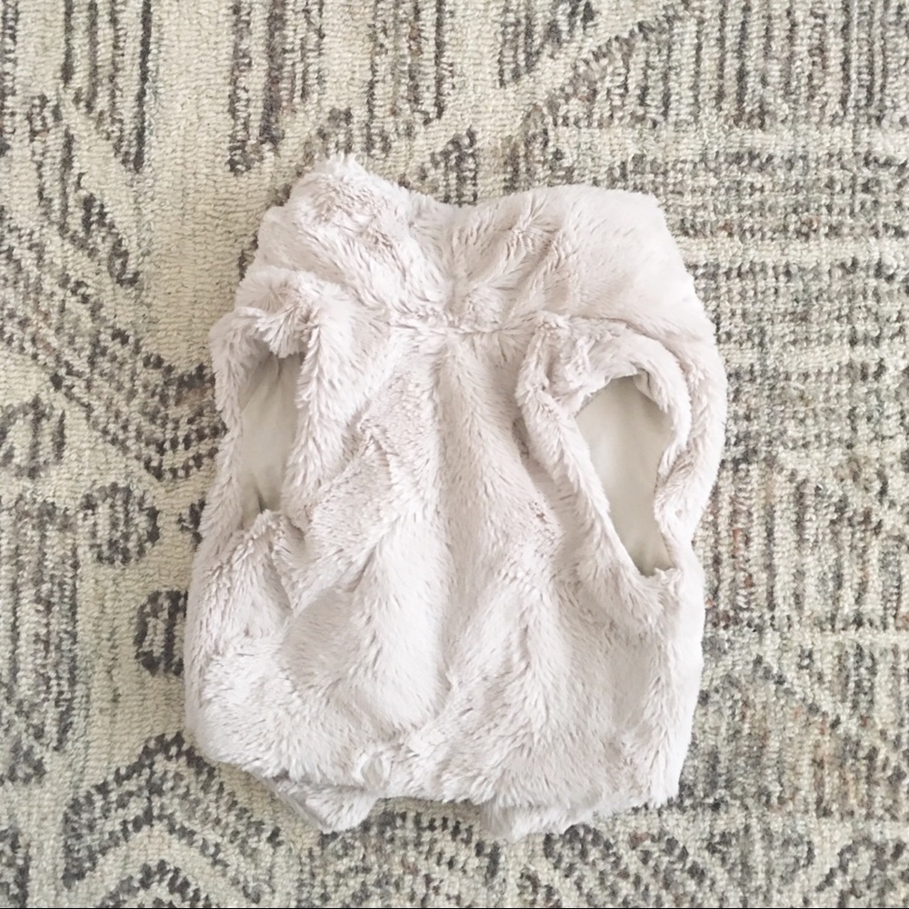 splendid faux fur fashionista vest - Picture 4 of 6